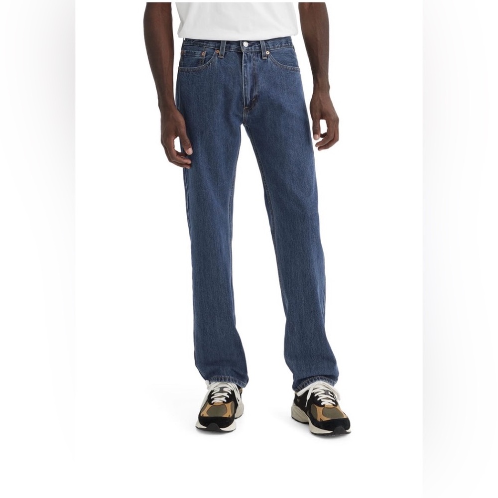 Levi's Men's 550 Relaxed Fit Jeans 36x30 Dark Stonewash NEW With Tags